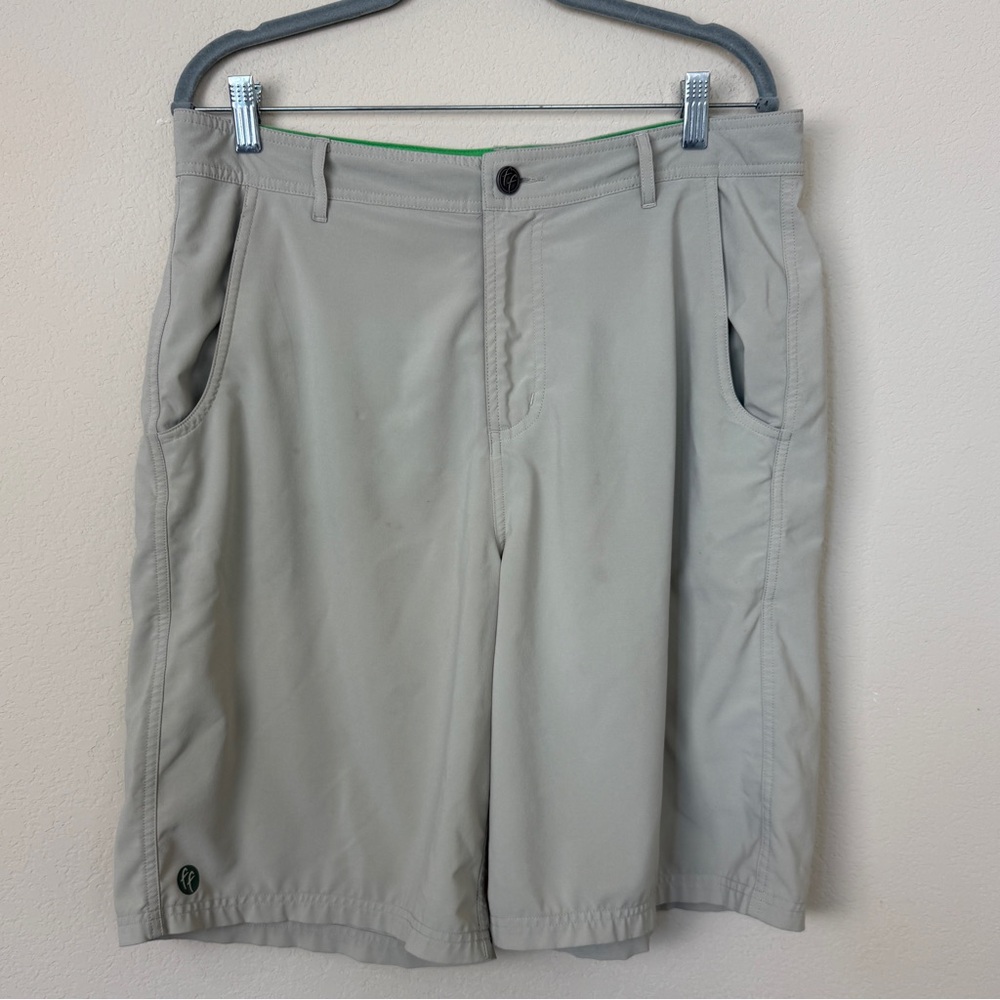 Freefly Mens performance shorts | 34 | Khaki
